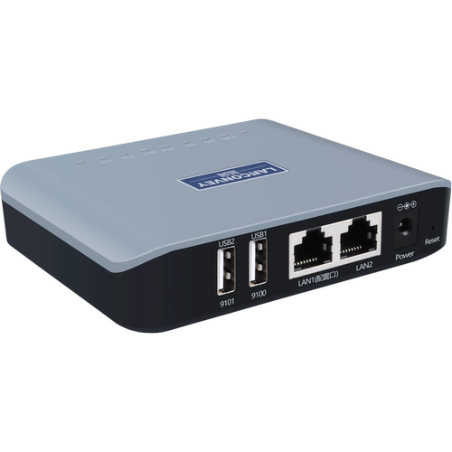 Blue Wide USB -принтер общий сервер устройств мобильный телефон Облачная печать удаленная метка