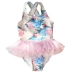 Áo gió trẻ em hoa cẩm tú cầu áo tắm nữ công chúa một mảnh váy dễ thương váy bơi Hàn Quốc - Bộ đồ bơi của Kid