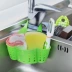 Nguồn cung cấp nhà bếp sáng tạo bồn rửa nhà bếp góc khung hồ bơi đặt công cụ nhỏ cống giỏ lưu trữ các mảnh vỡ giá