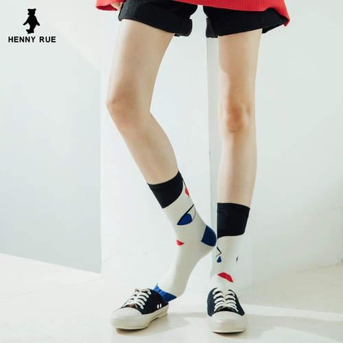 Носки женский томбок Mids Lockcling Pucking Nops Pure Cotton Носки женские носки Brajak Street Wind Wind Ins Litsed Dar DW43