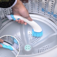 Щетка для мытья посуды 日本多功能缝隙清洁刷洗衣机槽滚筒内去污刷子浴室瓷砖硬毛双头刷