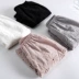 Quần cotton và vải lanh thêu thời trang quần cotton an toàn rỗng ba quần kích thước lớn lỏng lẻo đáy quần rộng chân - Quần tây thường