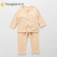 Bộ đồ lót mùa xuân và mùa hè Tong Tai 2020 bộ đồ lót nam và nữ 1-3 tuổi kho báu bộ đồ lót cotton mùa thu 3237 - Quần áo lót