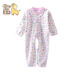 Tongtai đặc biệt mùa xuân và mùa thu cho trẻ sơ sinh jumpsuit dài tay nam và nữ kho báu quần áo cotton cho bé bộ đồ bò mở 30007 - Áo liền quần quần áo trẻ em Áo liền quần