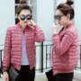 Khuyến mãi chống mùa 2018 thời trang mới quần áo cotton nữ ngắn cổ áo mỏng cổ áo đồng phục bóng chày phiên bản Hàn Quốc của áo khoác mỏng áo khoác nữ