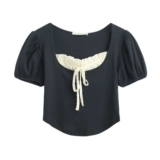 Поднимите новый стиль BM BM Wind Wind Pure Desire Ballet Girl Ship Деревянный ушной уш