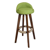 Европейское светло-зеленое имитация льня 55-75 см