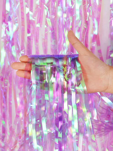 1*2m фестивальная вечеринка декоративная конфеты дождь шелковая занавес