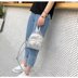 Bề mặt sáng túi mini laser vai nữ 2018 mới ba lô nữ Ba lô