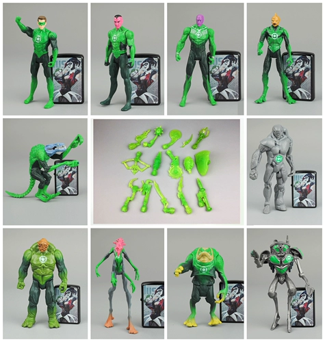 Mattel, DC, комиксы, герои, подвижная фигурка, 3.75 дюймов, масштаб 1:18, Зеленый Фонарь