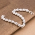 990 sterling bạc vòng đeo tay nữ đơn giản phổ biến bead bracelet Nhật Bản và Hàn Quốc ladies jewelry để gửi bạn gái bạn bè món quà sinh nhật vòng tay may mắn Vòng đeo tay Clasp