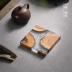Ngôi nhà nhỏ Handmade Sáng tạo Gỗ Thông Gỗ Thông Nhựa Nồi Ấm Khay Khay Chủ Nhật Bản Bộ Trà Zen - Trà sứ bình pha trà giữ nhiệt lock&lock Trà sứ