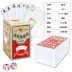 Solitaire Travel Poker PVC Mahjong Mini không thấm nước bằng nhựa hai mặt giấy di động chà thẻ du lịch - Các lớp học Mạt chược / Cờ vua / giáo dục bàn đánh mạt chược Các lớp học Mạt chược / Cờ vua / giáo dục