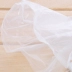 Nhà nguồn cung cấp đám cưới khăn trải bàn dùng một lần khăn trải bàn bằng nhựa giả lụa khăn trải bàn (10 cái) khăn trải bàn A376 túi nilon đen Các món ăn dùng một lần