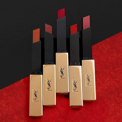 YSL Saint Laurent Red 1966 Little Gold Bar № 21 Color 314 Little Black Bar Poplar Forest 302 416 Подарочная коробка подлинная