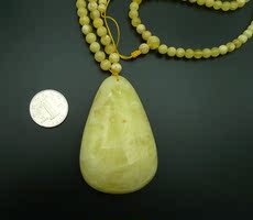 Украшения на шею a 天然白花蜜蜡大挂件 重达40.42g