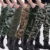 Thêm chất béo dụng cụ quần bảo hiểm lao động ngụy trang quần của nam giới trang web yếm sinh viên đào tạo quân sự lỏng dày đa túi quần