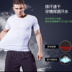 Thể dục tùy chỉnh quần áo nam PRO chặt chẽ T-Shirt stretch wicking tốc độ ngắn tay áo thể thao chạy phòng tập thể dục quần áo in LOGO bộ quần áo tập gym Quần áo tập thể hình