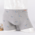 2 chiếc quần lót Fu Nilai của nam võ sĩ nam mid-eo eo quần bốn chân co giãn bằng vải cotton Lycra thoáng khí 1122 quần lót nam cao tuổi Nam giới