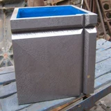 Чугунная квадратная коробка линия квадратная коробка квадратная трубка Точная определение дивана Механические спецификации 100 --- 500