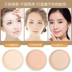 Ling Dou Soy Sữa bột che khuyết điểm Set Makeup Repair Powder Cake với Puff Foundation Control Oil Trang điểm cho người mới bắt đầu phấn nền essance Bột nén
