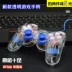 Trò chơi máy tính trong suốt xử lý ánh sáng rung usb cáp đôi rocker PC end win7 8 10 XP phổ tay cầm ps4 cho pc Người điều khiển trò chơi