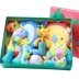 Bộ quà tặng cho bé trai và bé gái trăng tròn quà tặng sơ sinh hộp quà tặng đồ chơi túi quà tuổi