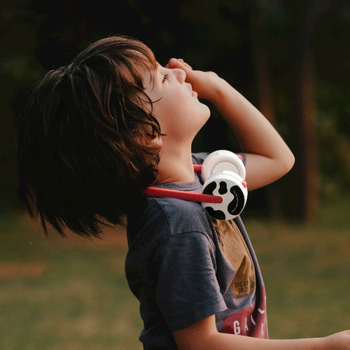 Zoyzoii Портативные детские висящие вентиляторы USB -фанаты USB -зарядки с ленивым мини -лиличным малым вентилятором электричества