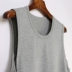 Xionghua đồ lót nam mùa hè cổ tròn vai rộng áo vest không tay Modal cotton mỏng co giãn thể thao 6621 - Áo vest
