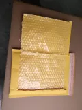 Желтый кожаный аксессуар, упаковка, одежда, увеличенная толщина, сделано на заказ