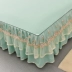 Phiên bản tiếng Hàn của công chúa váy ngủ bằng vải ren giường đơn mảnh Simmons nệm nệm trượt giường trải giường 1,8m - Váy Petti giường váy Váy Petti