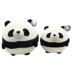 Búp bê đồ chơi sang trọng tròn bóng đen và trắng khổng lồ Panda Doll Thành Đô Du lịch Lưu niệm Làm quà tặng LG - Đồ chơi mềm gấu shop Đồ chơi mềm