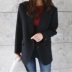 2017 mới lạc đà len coat nữ đoạn ngắn nhỏ chuyên nghiệp slim slimming mùa thu và mùa đông Hàn Quốc phiên bản của OL nhỏ phù hợp với áo khoác măng tô nữ Áo khoác ngắn