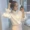 2018 mùa thu mới cao đẳng gió phun tay áo dài tay áo trắng Hàn Quốc phiên bản của lỏng hoang dã áo sơ mi nữ sinh viên triều