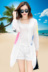 2018 mùa hè mới quần áo chống nắng nữ dài tay ánh sáng trùm đầu dài beachwear ngoài trời áo ngắn điều hòa không khí áo sơ mi xu hướng áo khoác nữ 2021 Áo khoác ngắn
