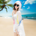 2018 mùa hè mới quần áo chống nắng nữ dài tay ánh sáng trùm đầu dài beachwear ngoài trời áo ngắn điều hòa không khí áo sơ mi xu hướng áo khoác nữ 2021 Áo khoác ngắn