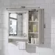 tủ gương treo tường Gương phòng tắm có kệ tích hợp toilet treo tường bàn trang điểm phòng tắm gương rửa mặt tủ gương trang điểm gương treo tường tủ gương đẹp tủ gương đẹp