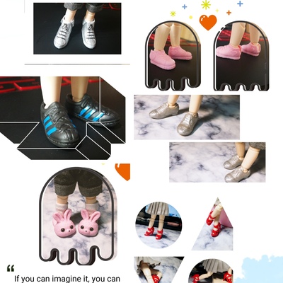 taobao agent OB11 shoes ymy body vegetarian shoes