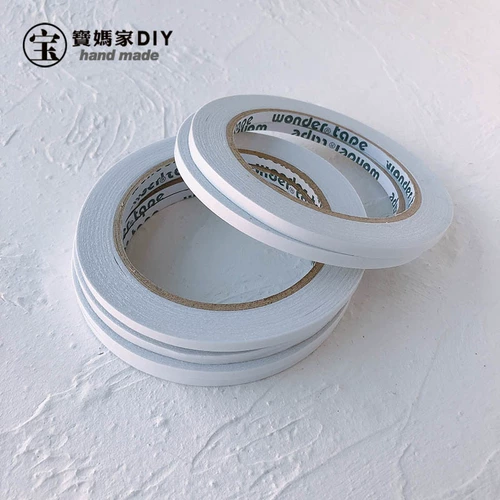 Мощный двусторонний скотч ручной работы, аксессуар, заколка для волос, ободок, DIY, 5мм, 8мм