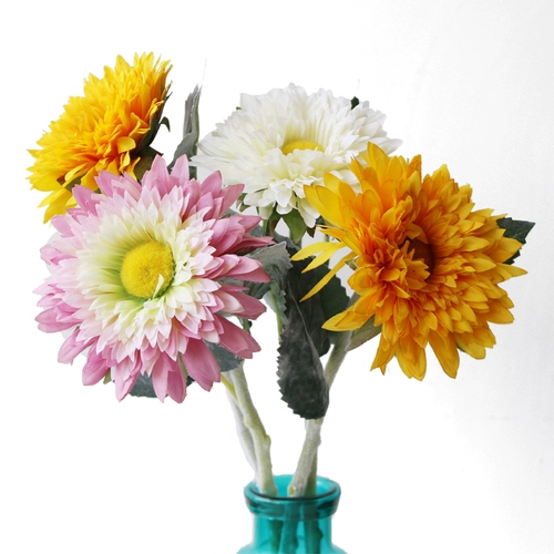 Симуляция и фальшивые цветы для подсолнечного солнца шелковое цветочное искусство