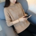 Mùa xuân mới của phụ nữ Hàn Quốc phiên bản của lỏng áo len mỏng đáy áo mùa xuân và mùa thu bộ openwork dệt kim áo khoác dài tay phụ nữ áo khoác len mỏng Cardigan
