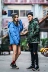Các cặp vợ chồng Hàn Quốc phiên bản của Ngụy Trang bông quần áo xu hướng mùa đông đường phố Nhật Bản trùm đầu bông nam dày lỏng bông áo khoác