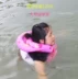 Kaixiang bơm hơi tự học cho người lớn áo phao cứu sinh vòng bơi thiết bị bơi bơm hơi hình tròn rắn phao bơi tay cho bé Cao su nổi