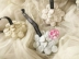 Ba lá hoa hồng Camellia Cherry Blossom Silicone Khuôn Hương liệu pháp Hương liệu Thạch cao Handmade Soap Wax Wax Khối DIY - Tự làm khuôn nướng Tự làm khuôn nướng
