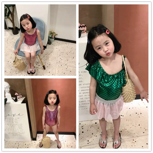 Брендовый купальник для девочек, эффект подтяжки