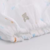 Летняя детская хлопковая марлевая шапка для новорожденных, 0-3 мес.
