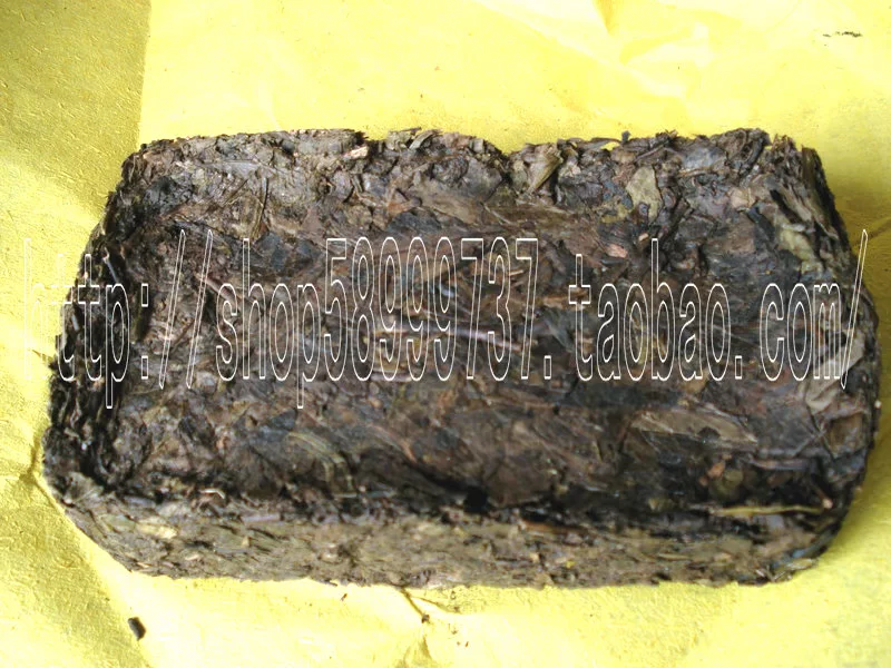 Красный (черный) чай, тибетский чай, чайный кирпич, 2009 год