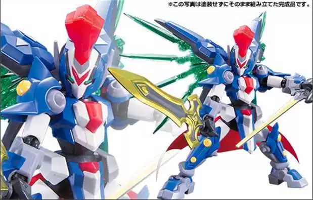 Импортированный Bandai картонный боец LBX036 Нежить Бог Бог Ахиллес D9 Жалеющий место