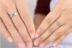 Nhật bản và Hàn Quốc cưới một carat nhẫn cưới nam giới và phụ nữ vài vòng một cặp nhẫn cưới mô phỏng mở vòng điều chỉnh