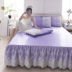 Ren mùa hè lụa băng mat ba mảnh có thể gập lại giường váy bedspread 1.8m2m rửa đôi ghế điều hòa không khí lạnh - Thảm mùa hè nệm nước Thảm mùa hè